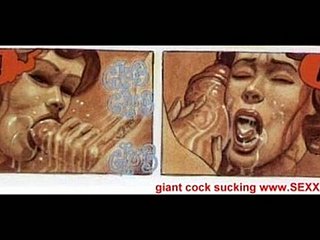 巨根巨大な乳セックスコミック