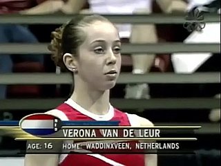 Gimnastyczka Verona van de Leur wchodzić porn 2015