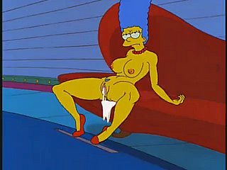 Marge bekommt es in alle Löcher