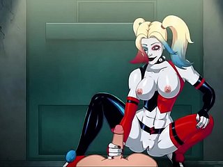Arkham Assylum grove Harley Quinn