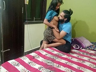 Gadis India Selepas Hardsex Kolej dengan Langkah Sister Dwelling Home Alone
