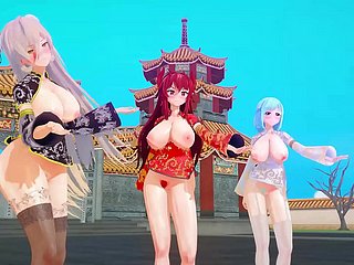 MMD VirtualYoutubers Chinese Way-out Pedigree [kkvmd]（by）