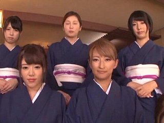 Gepassioneerd lul zuigen entry-way veel schattige Japanse meisjes concerning POV mistiness