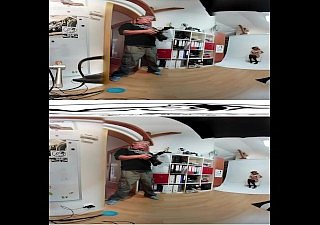 بیلا سکارس 11 - مشت زنی سے پہلے اسٹیج کے پیچھے ویڈیوز 3DVR 360 UP-DOWN